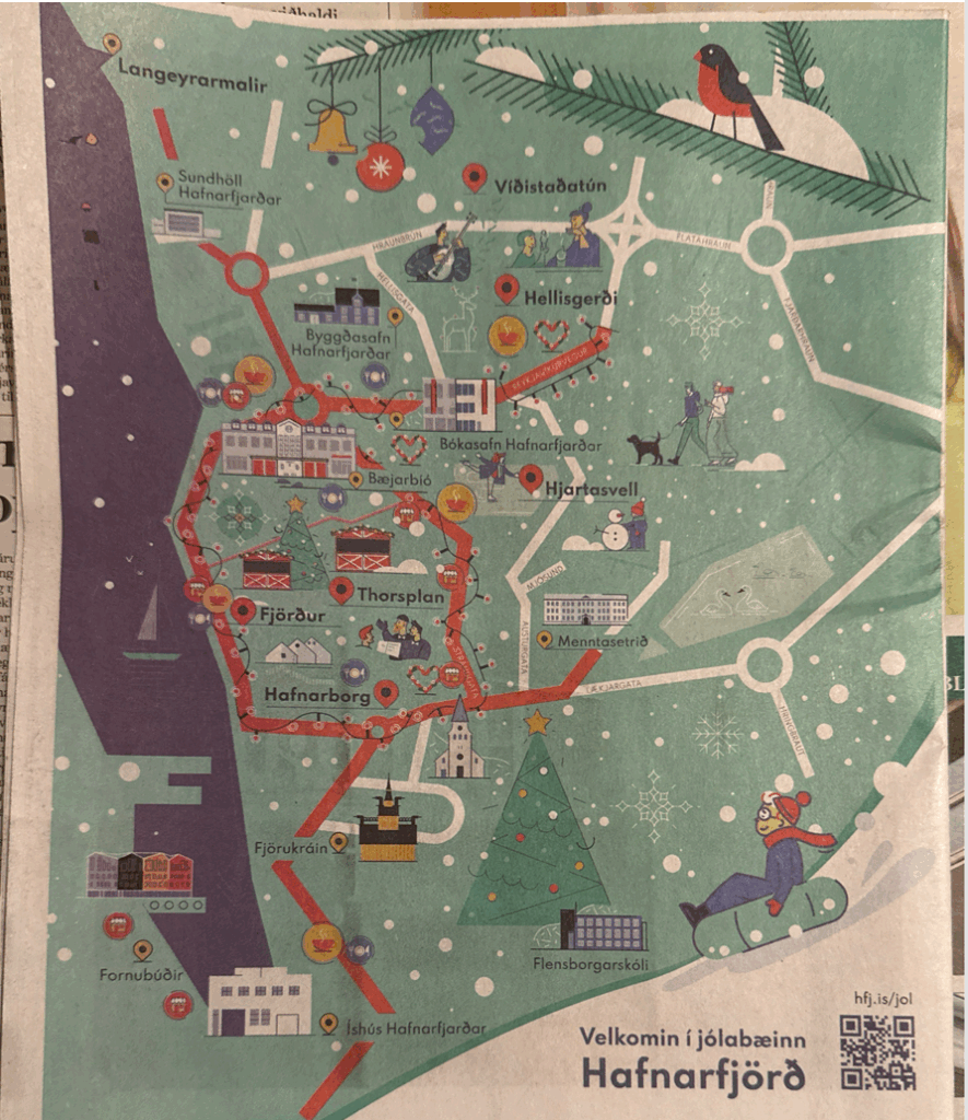 Map of the Christmas Town